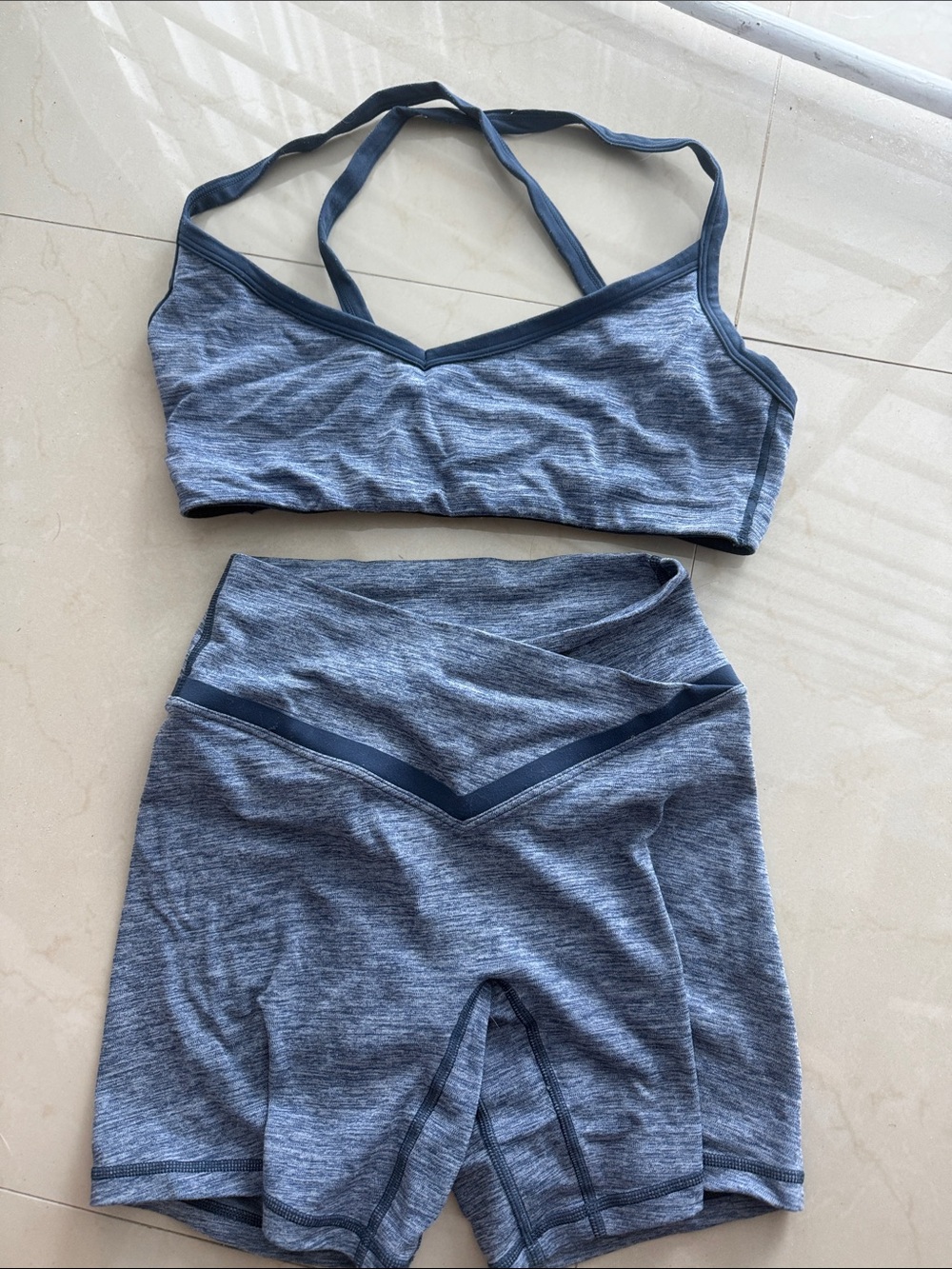 Vitality blue workout set